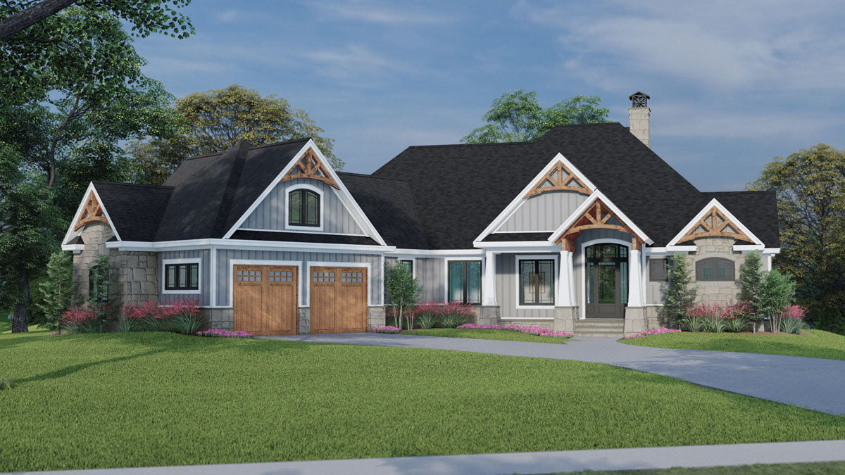 House Plan 1615 | One-Story Craftsman – Donald A. Gardner Interactive, LLC.