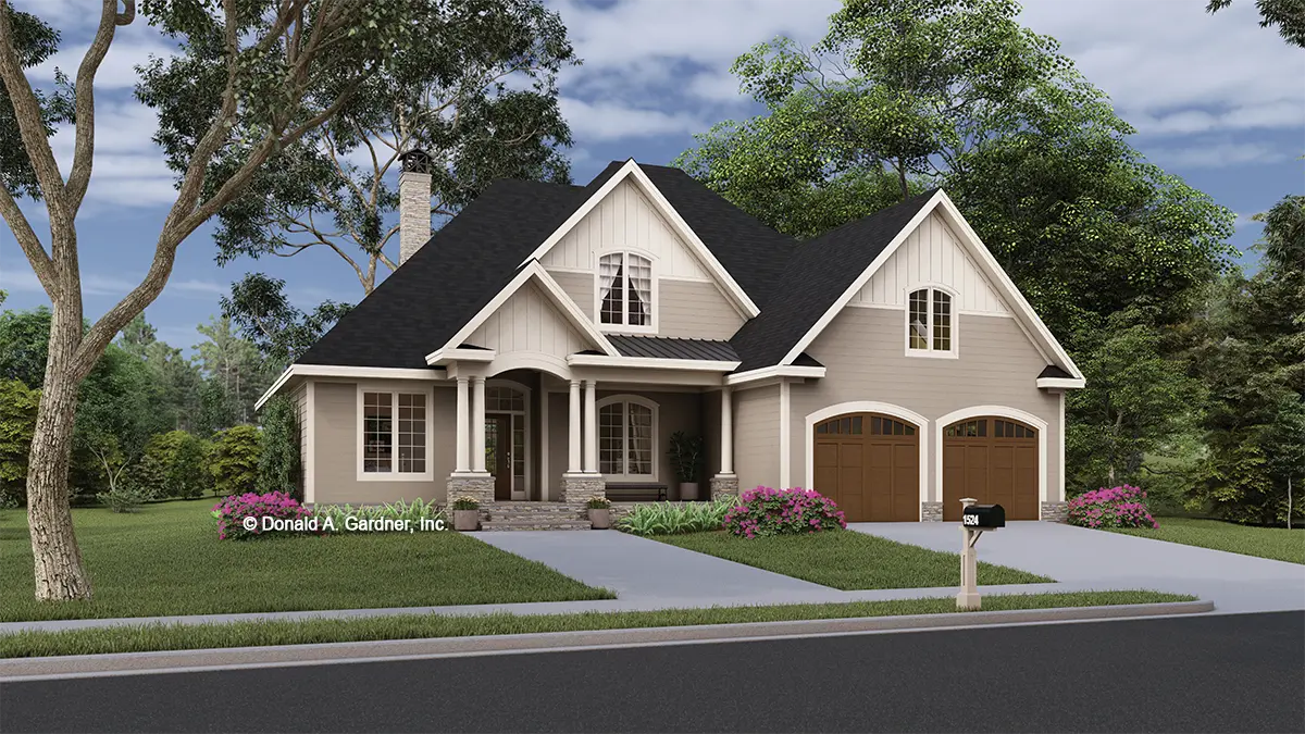 Lakeview Cottage House Plans Donald Gardner House Plan Laurel Lake