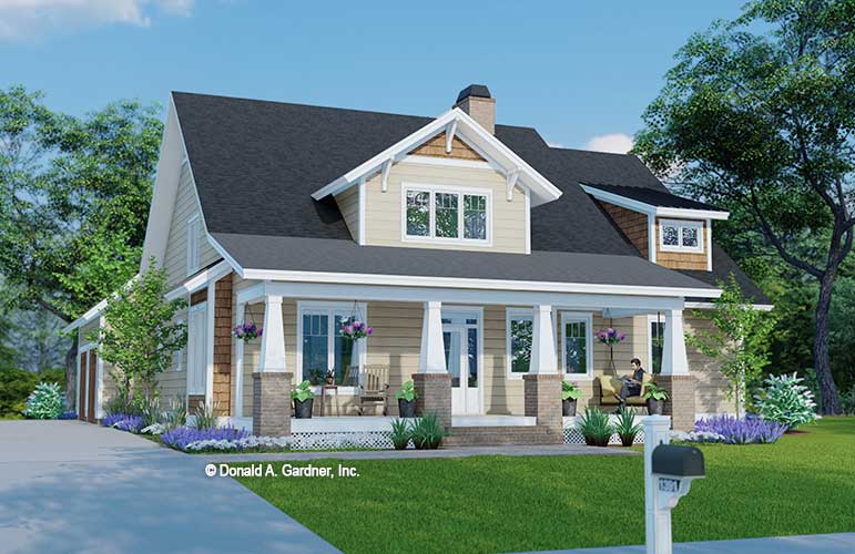 House Plan 1391 | Two-Story Bungalow