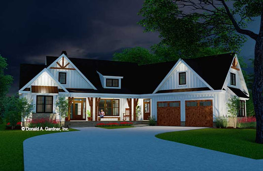 House Plan 1538 | Rustic Modern Farmhouse