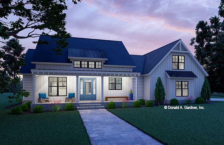 House Plan 1541 | Thoughtful Modern Farmhouse – Donald A. Gardner ...