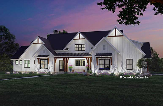 House Plan 1551 | One-Story Modern Farmhouse