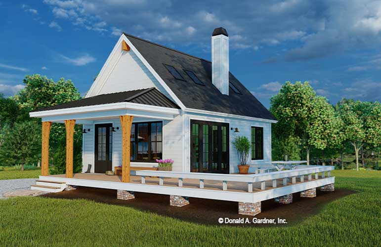 The Montana House Plan 1560 - Tiny House Plan