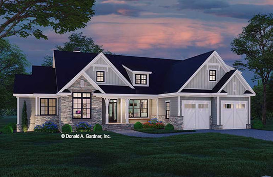 House Plan 1576 | Craftsman Ranch Design