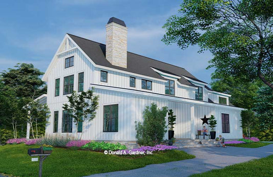 House Plan 1639 | Two-Story Barndominium