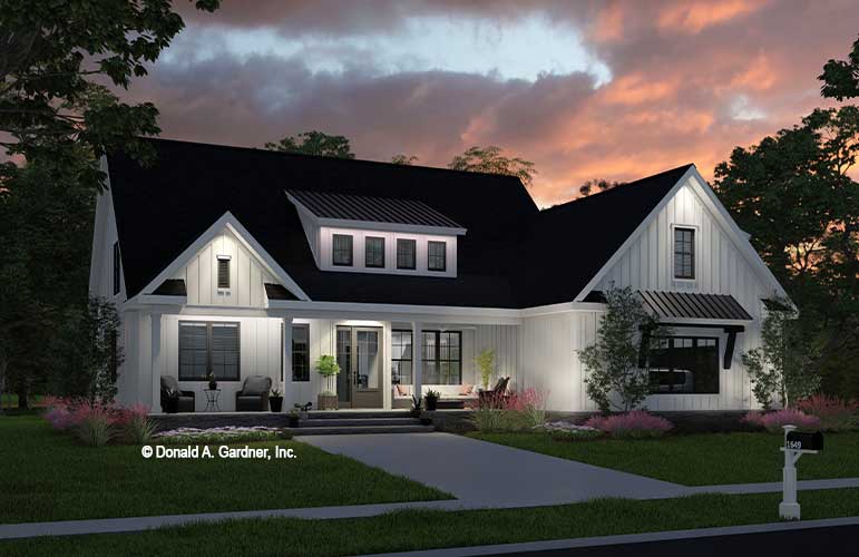 House Plan 1649 | Two-Story Modern Farmhouse