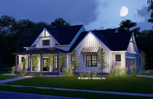 House Plan 1651 | Modest Modern Farmhouse