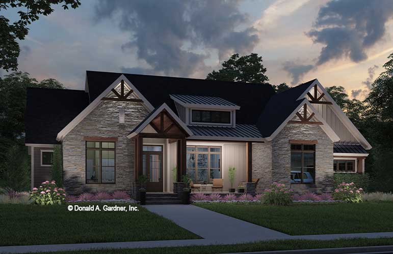 House Plan 1652 | Small Craftsman Design