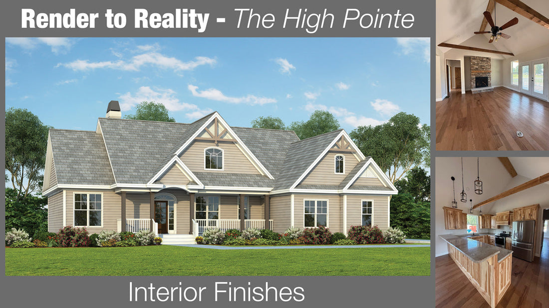 The High Pointe House Plan 713 | Rendering-to-Reality – Interior Finishes