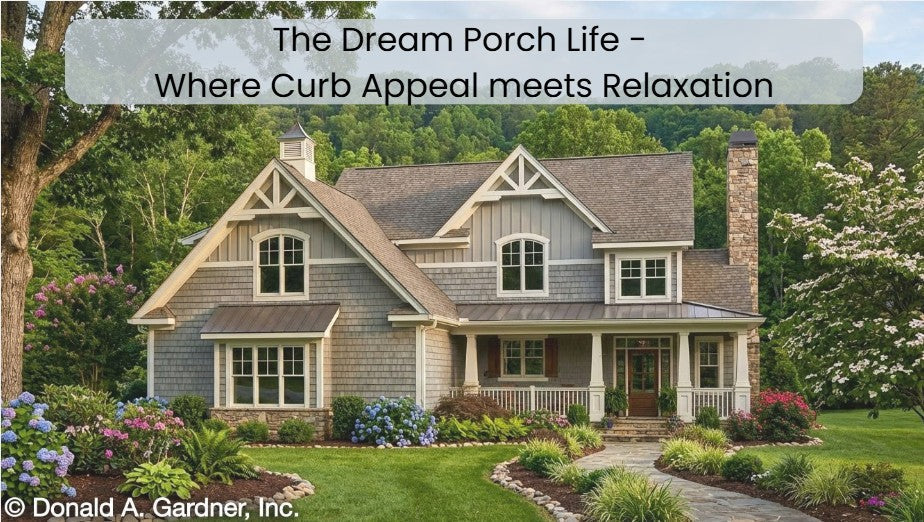 The Dream Porch Life - Where Curb Appeal meets Relaxation