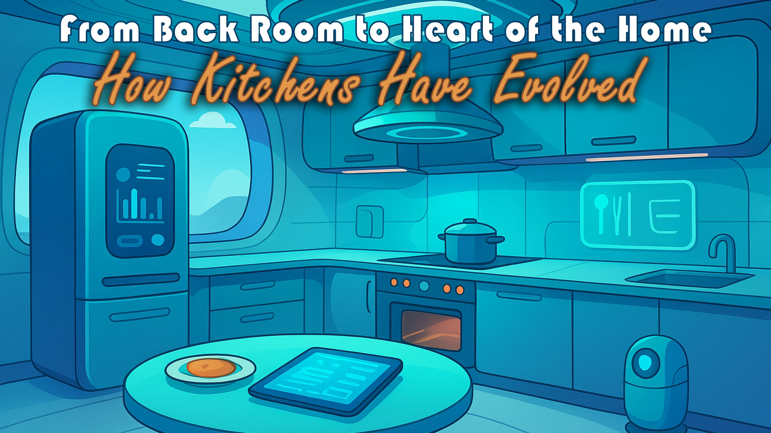 From Back Room to Heart of the Home: How Kitchens Have Evolved
