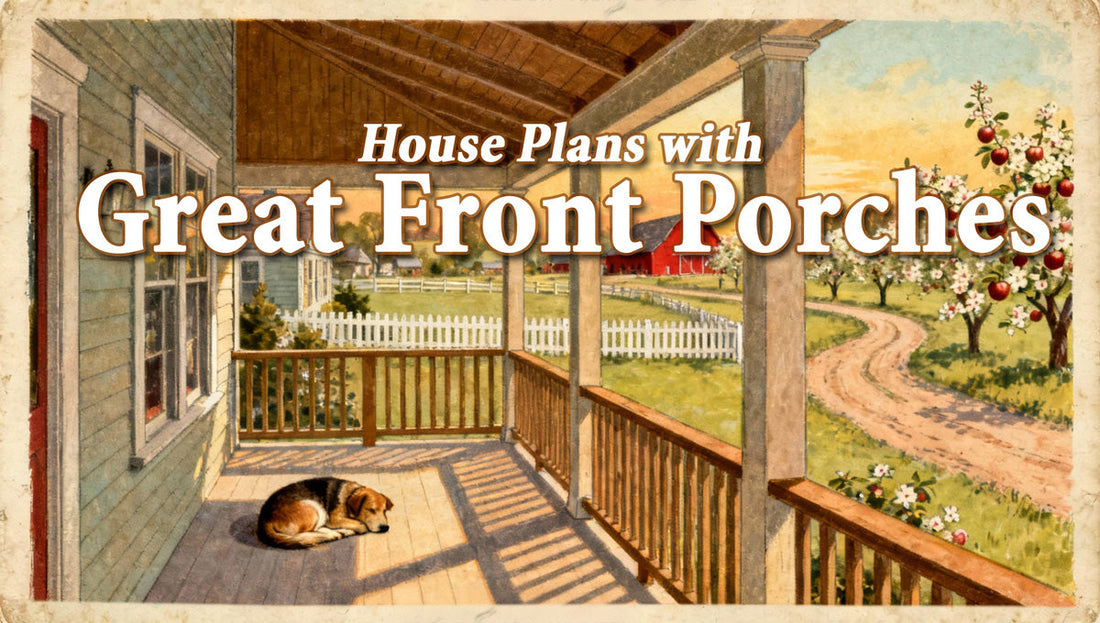House Plans with Great Front Porches