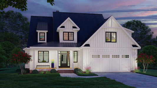 House Plan 1608 | Two-Story Modern Farmhouse