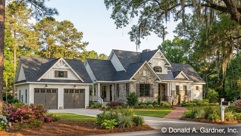 House Plans with Detached Garage