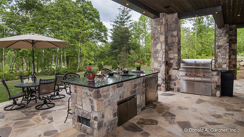 House Plans with Outdoor Kitchen