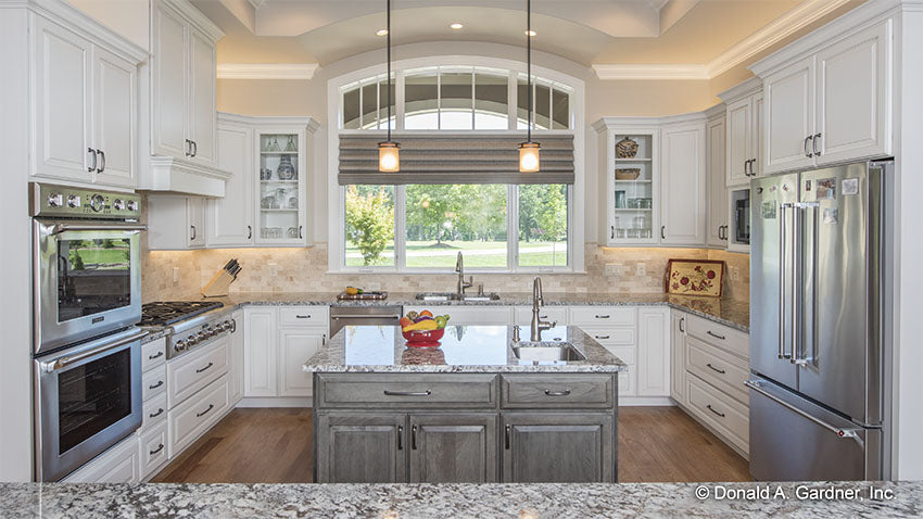 Front View Kitchen House Plans – Donald A. Gardner Interactive, LLC.