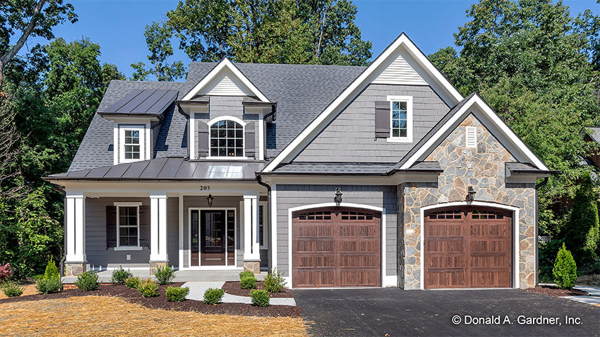 House Plans with Front Entry Garage