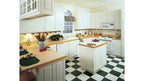 This is a photo of the kitchen for traditional house plan 297 The Irwin as built by a customer