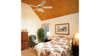 This is a photo of the master suite for traditional house plan 297 The Irwin as built by a customer