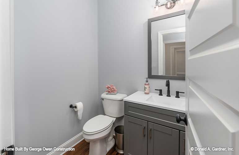 Nice size powder room for guests. Applecross plan 1501