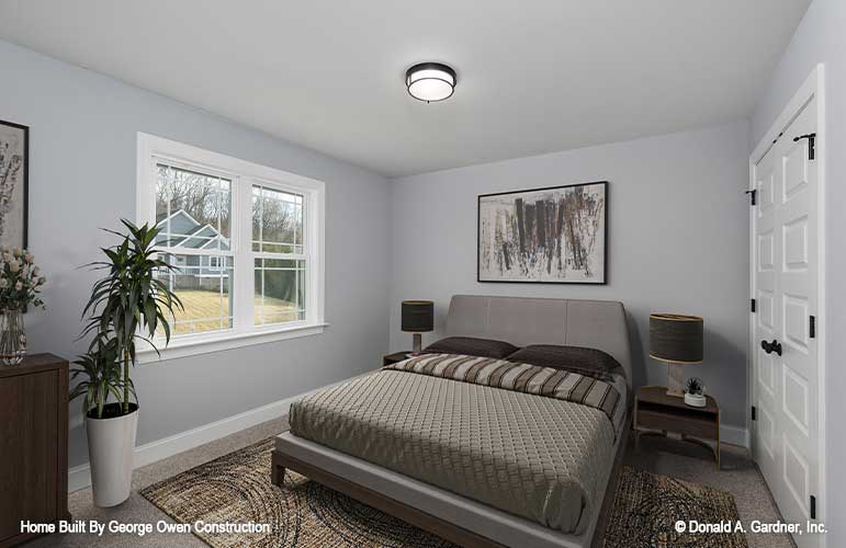 Secondary bedroom with double window. Applecross plan 1501