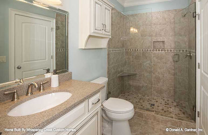 Bathroom picture for house plan 1343 The Braxton