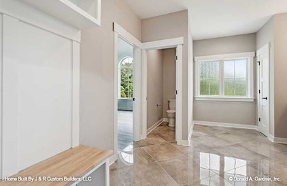 Toilet room in the master bathroom. The Brielle plan 1233.