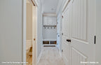 Hallway picture for house plan 1340 The Brodie
