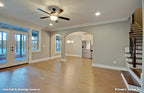 Rec room picture for house plan 1340 The Brodie