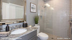 Bathroom, toilet and shower picture for house plan 1322 The Charlton