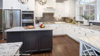 Open kitchen picture for house plan 1322 The Charlton