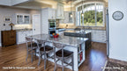 Kitchen picture with island and sitting space for Chesnee house plan 1290