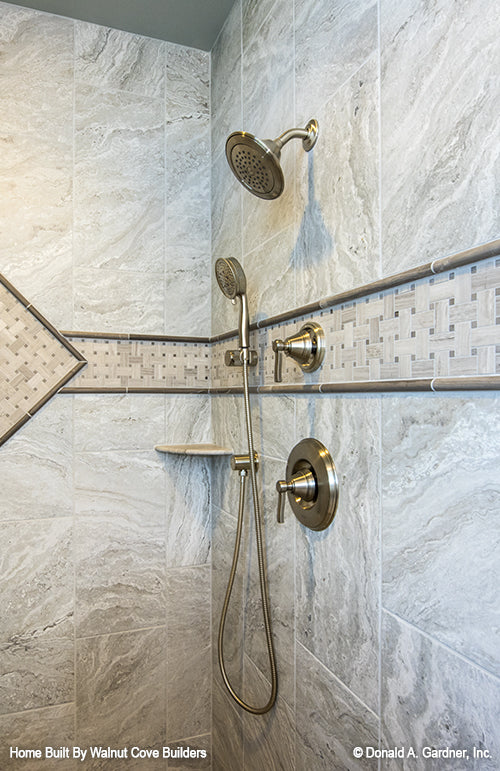 Elegant shower picture for Chesnee house plan 1290