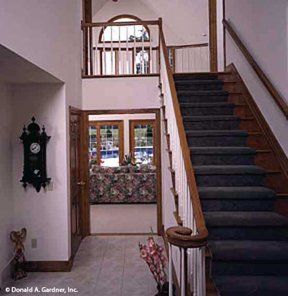 This is a foyer picture of house plan 306 The Forrester