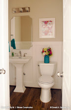 Half bath picture for Hardesty house plan 1287