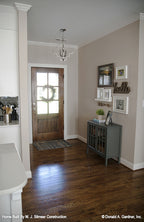 Foyer view picture from great room for Hardesty house plan 1287