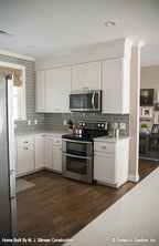 Kitchen with stove picture for Hardesty house plan 1287