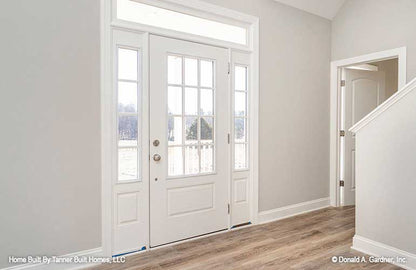 This is a picture of the foyer of farmhouse house plan 1140 The Hollandale