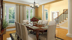 This is a customer photo of the dining room of farmhouse plan 864 The Hollyhock