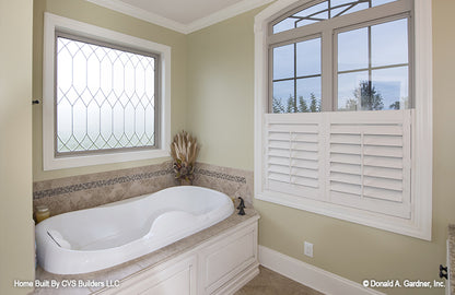 Picture of tub in master bathroom of luxury house plan 1033 The Jerivale