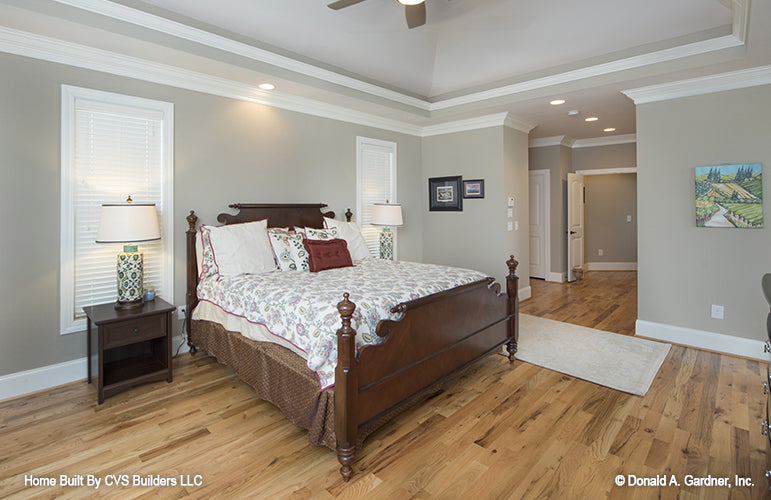 This is a picture of master bedroom of luxury house plan 1033 The Jerivale