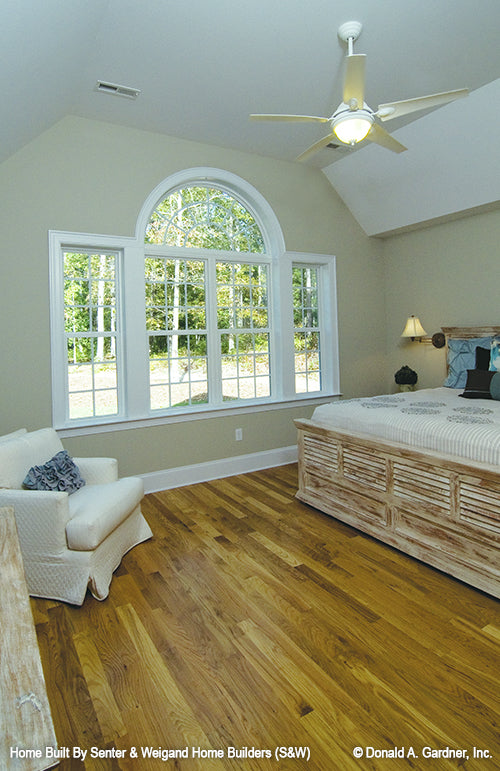 Master bedroom window picture of Marley house plan 1285