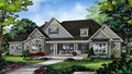 Front view illustration. The Meadow Creek plan 1401. 