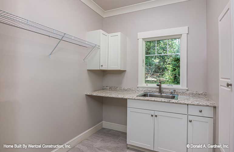 Picture of utility room for house plan 1559 The Millicent