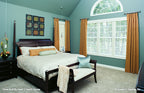 Picture of master bedroom of house plan 759 The Northwyke