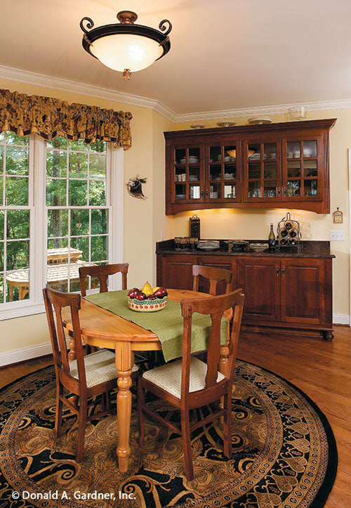 Picture of breakfast room for house plan 780 The Peekskill