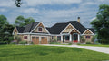 This is an illustration of the front of craftsman house plan 1616 The Penelope