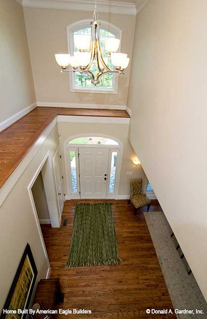 This is a foyer picture of five bedroom house plan 1204 The Rochelle