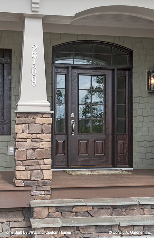 This is a front door picture of plan 1226 The Sagescrest