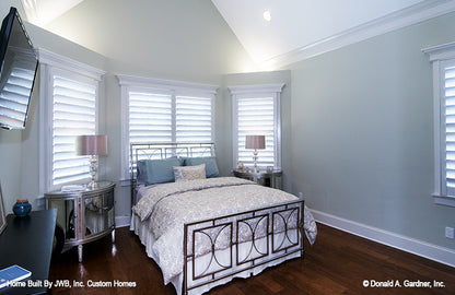 The is a master bedroom picture of plan 1226 The Sagescrest